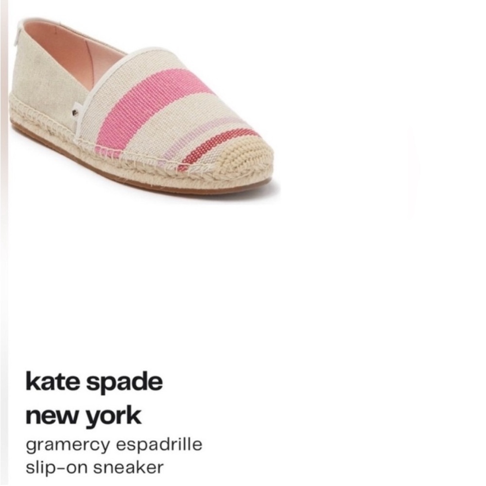 Kate Spade New York Women’s Gramercy Espadrille slip on 7